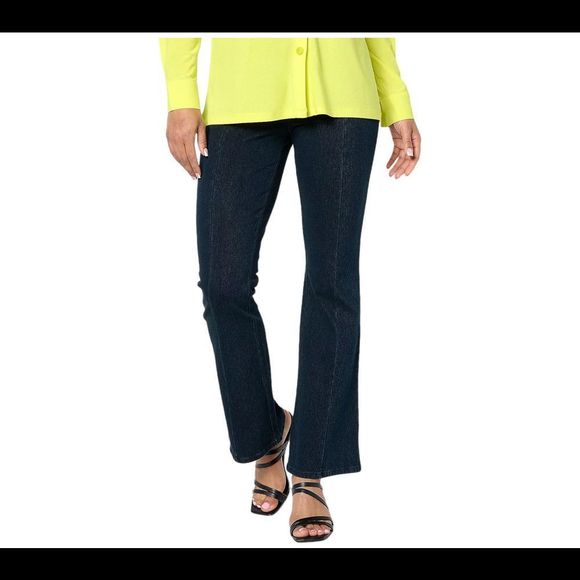 Women with Control Prime Stretch Denim Bootcut Pants Indigo - Regular - Picture 1 of 1